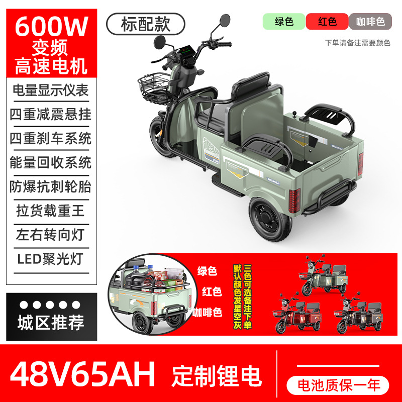 New Electric: Diàndòngchē Auto Parts and Accessories - 48v-60v-48v65-custom-lithium-600w