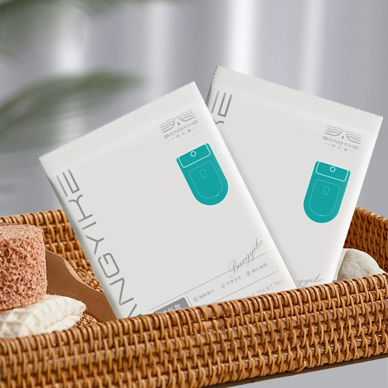 Одноразовый чехол для унитаза, гостиничные принадлежности, водонепроницаемая независимая упаковка, утолщенная нетканая ткань, чехол для унитаза для дома, гостеприимства, путешествий