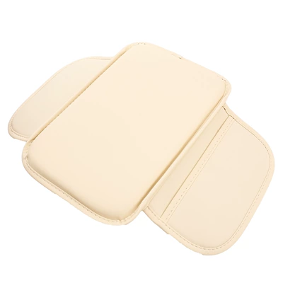 Box, Central Elbow Heightening Pad, Armrest box pad - nappa-pattern-beige