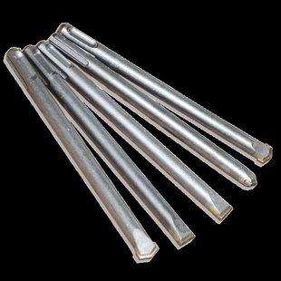 Electric hammer drill chisel alloy shovel wall king square handle four pits concrete wall slotting cement wall impact drill bit