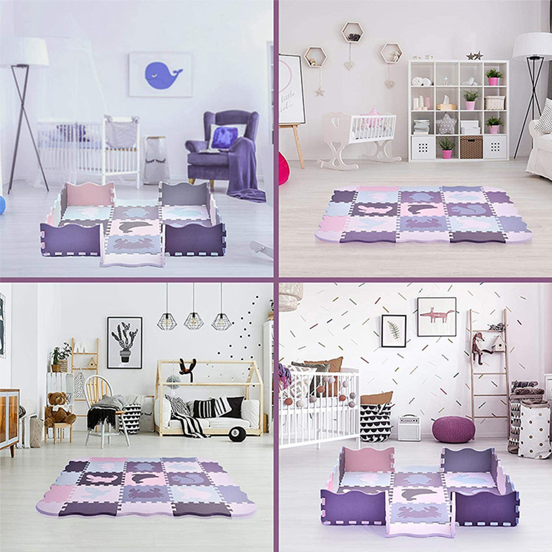 定制拼接图形宝宝游戏垫婴儿爬爬垫