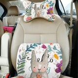 Кролик для автомобиля, подушка, сиденье, летний универсальный комплект на четыре сезона