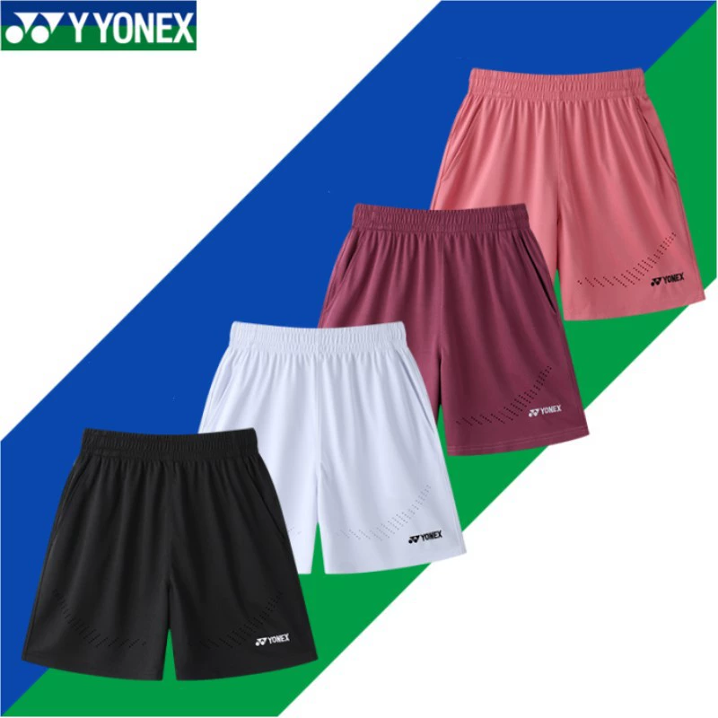 25 быстрых сухих yy бадминтон шорты мужской теннис настольный теннис бег фитнес повседневные женские спортивные шорты новый стиль