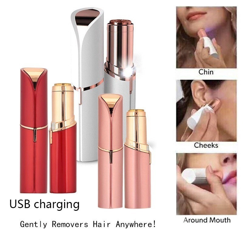 Lip Hair Razor for Women Private Area Underarm Face Lip Hair Leg Hair Hair Remover Full Body Hair Removal Device