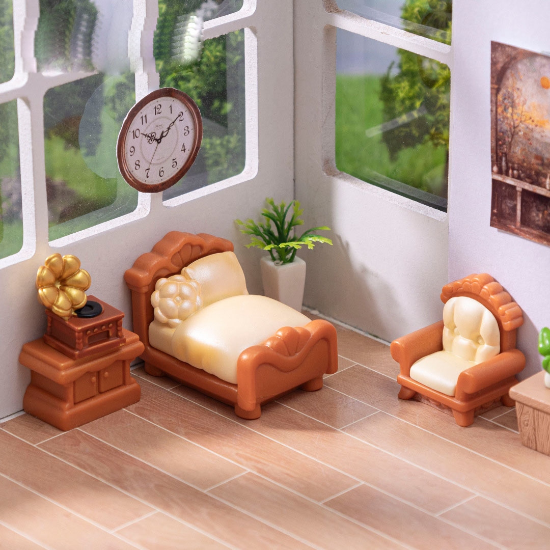 Micro Landscape Simple Creative European Furniture Model Doll House DIY Decoration Miniature Handmade Resin Small Ornaments