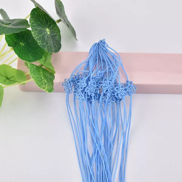 Sky blue A line square flower 20 pieces