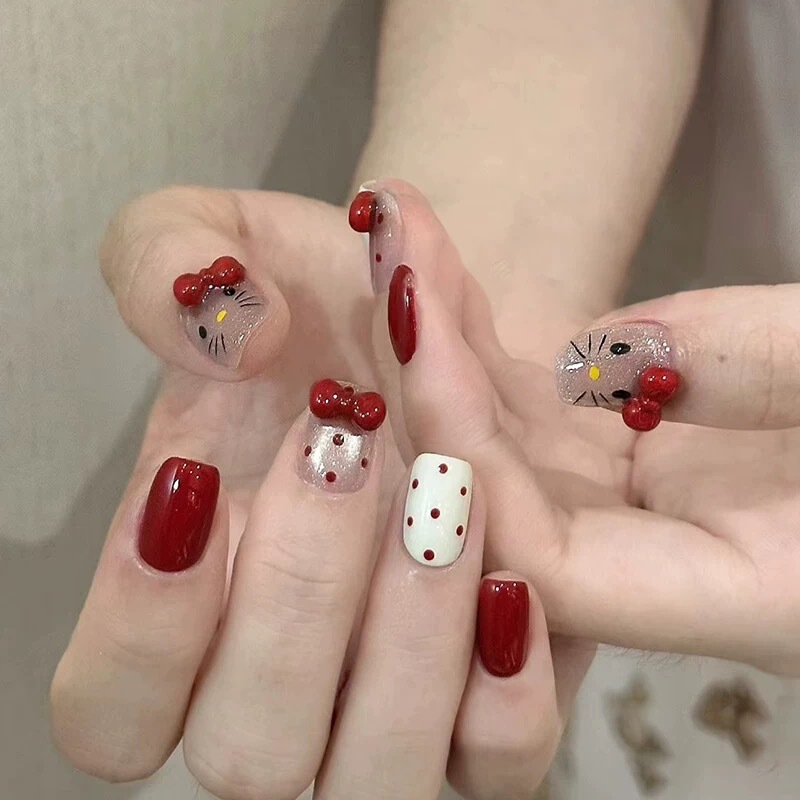 秋冬款手工穿戴甲合集美甲成品假指甲贴片可拆卸重复使用甲片批发|undefined