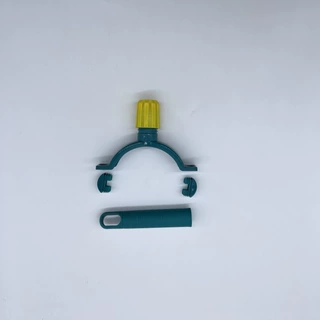 加厚拖把塑料头拖把配件拖布夹墩布头DIY自制小工形壳 可搭配25杆