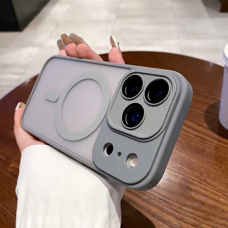 iPhone17対応 マグネット式スマホケース マット仕上げ エレガントな保護ケース Apple 16 Pro Max 肌触り 15 全面保護ケース 14|undefined