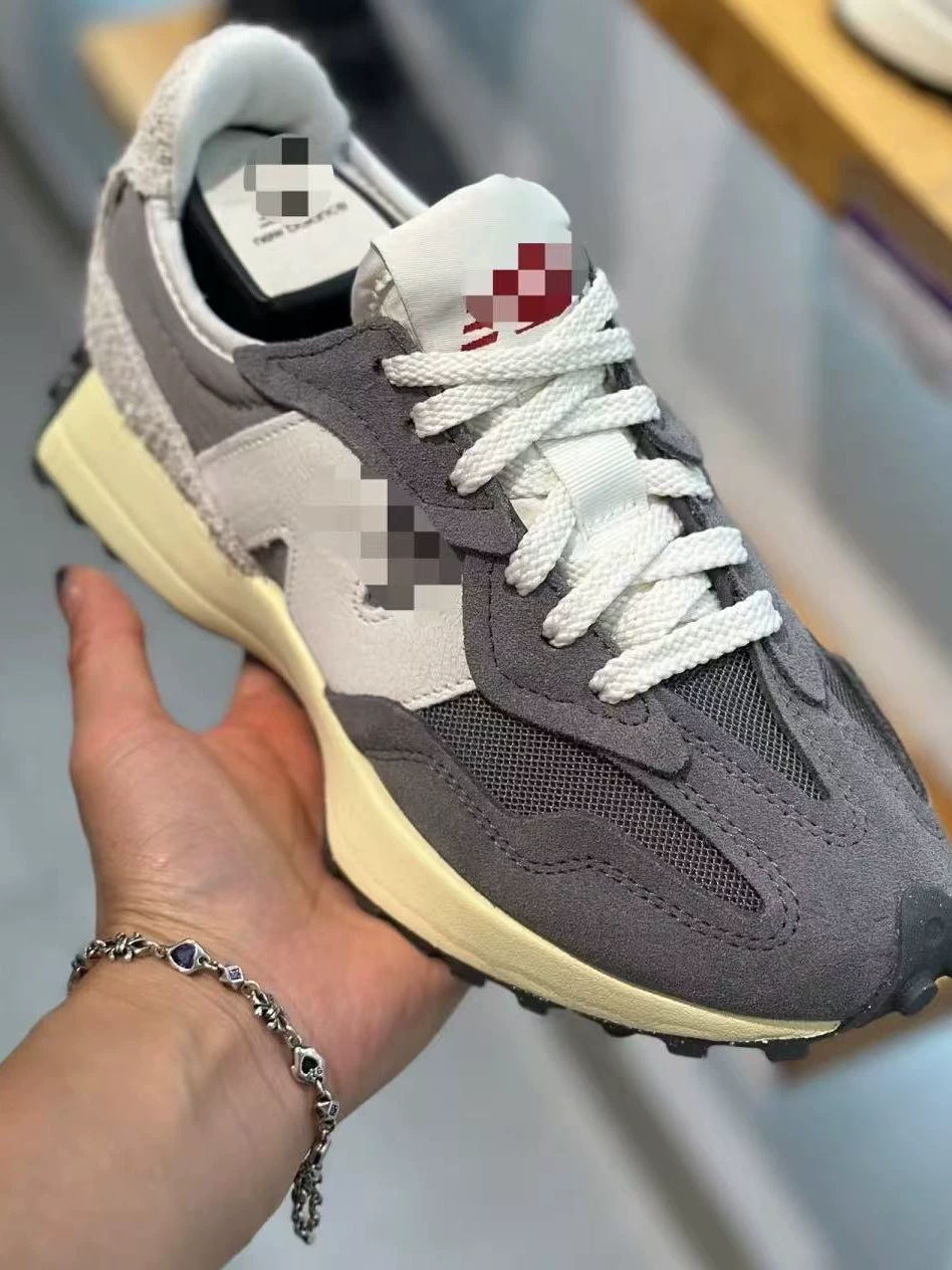 Путиан Pureland 2026 новый New Balance nb327 спортивная обувь для мужчин и женщин, маленькая талия, повседневные спортивные, Forrest Gump спортивная обувь