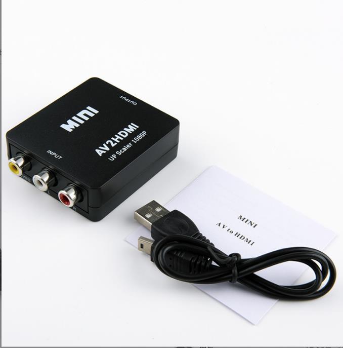 クロスボーダーhdmi変換avホワイトボックスシリーズhdmi/vga/av変換器ビデオ信号プラグ中継線|undefined
