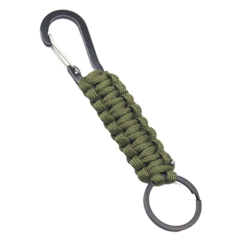 Открытый выживания Альпинизм брелок зонтик веревка тканый брелок кольцо зонтик веревка кулон брелок зонтик веревка брелок