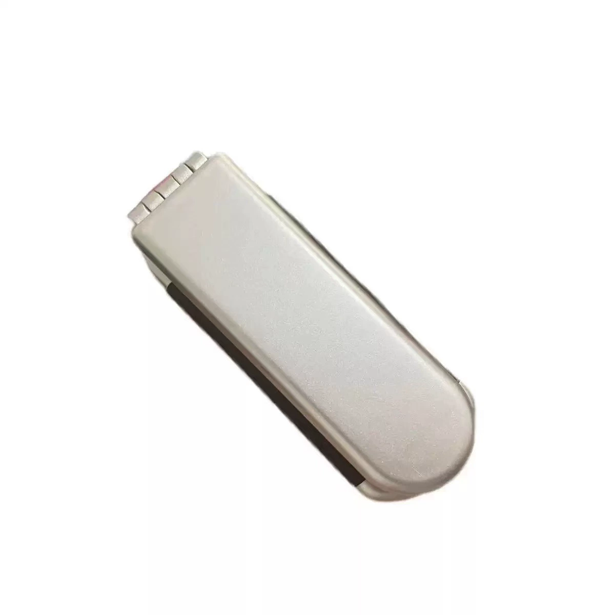 Folding Handheld Mirror Comb (Sanrio) — Cartoon Bow Design, Portable Silver