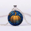 Retro ghost necklace suitable for men and women, suitable for import, halloween