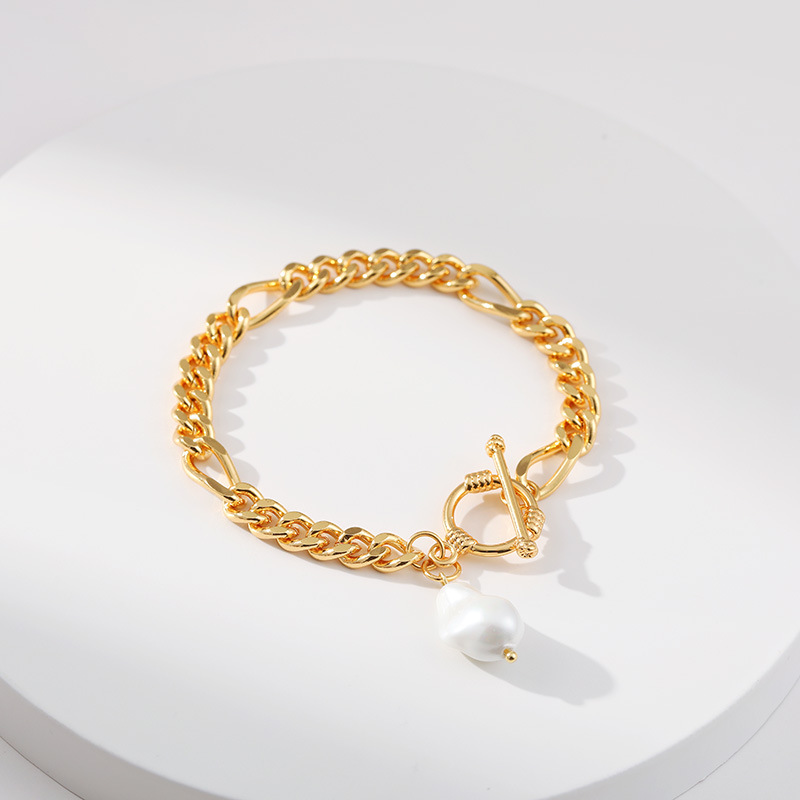 Fashion Geometric Copper Plating Bracelets 1 Piece