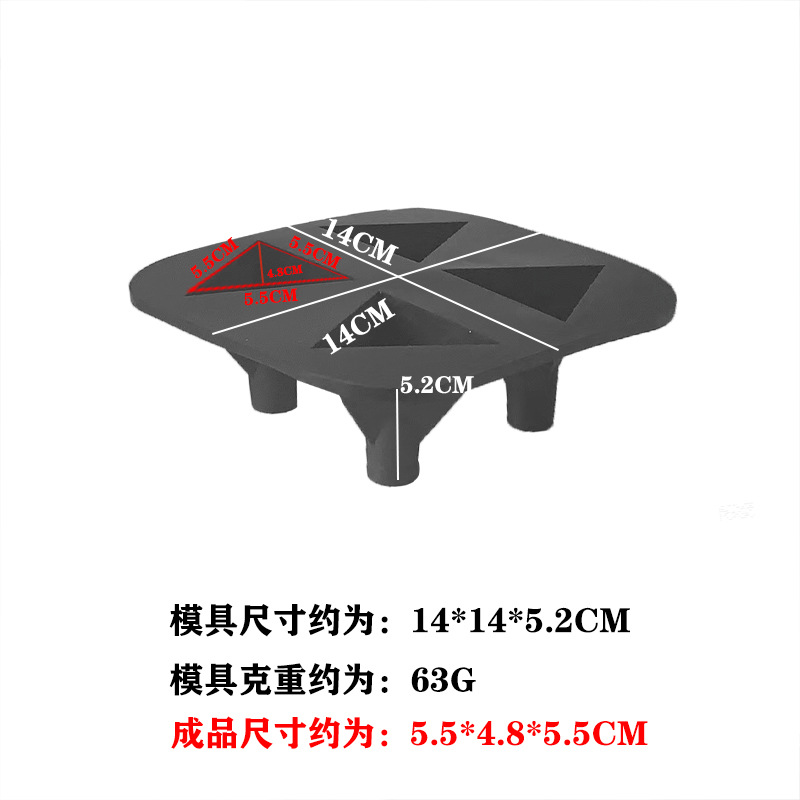 En stock 4 rejilla 8 rejilla bandeja de hielo molde de silicona con tapa hogar cuadrado hecho en casa herramienta de molienda de hielo whisky molde de cubo de hielo