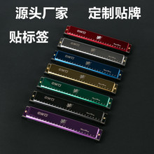 儿童奥尔夫乐器布鲁斯玩具学生24孔复音铜芯C调10孔20音金属口琴