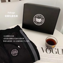 新款情侣鹅羽绒裤 礼盒装休闲潮流保暖裤冬季防风裤羽绒棉裤