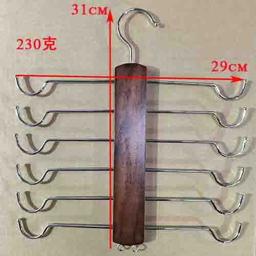 레트로 컬러 지네 옷걸이