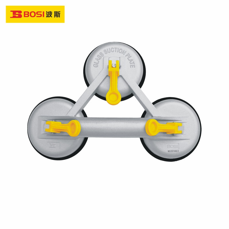 波斯五金工具 玻璃吸盘 吸盘150KG 三爪吸盘 BS331053 正品特价
