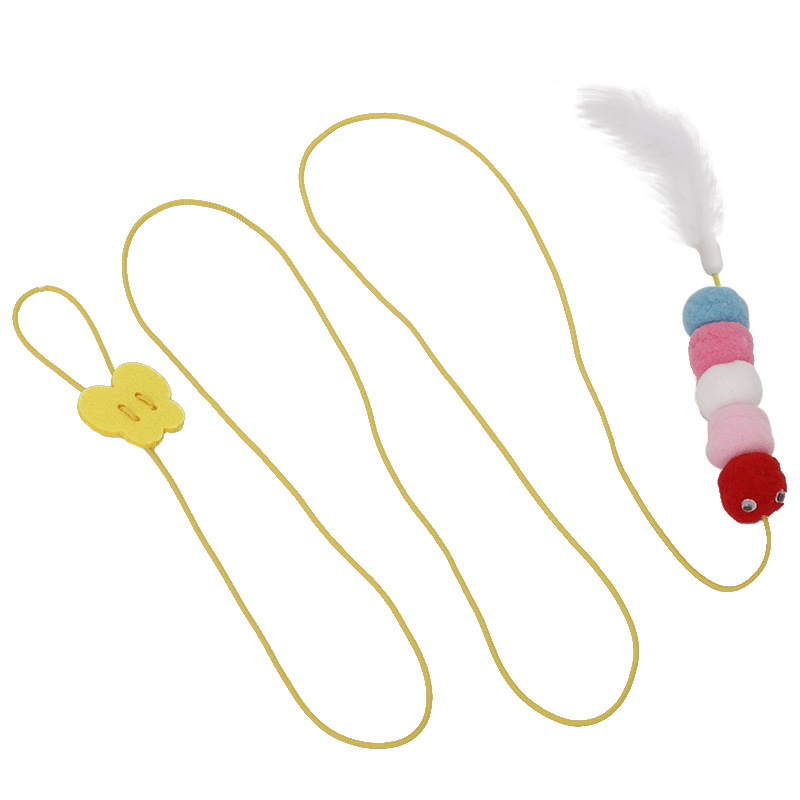 Juguetes para gatos para aliviar el aburrimiento, columpio, llamar al ratón, burlarse del palo del gato, simular el sonido del ratón, el gato consume suministros físicos