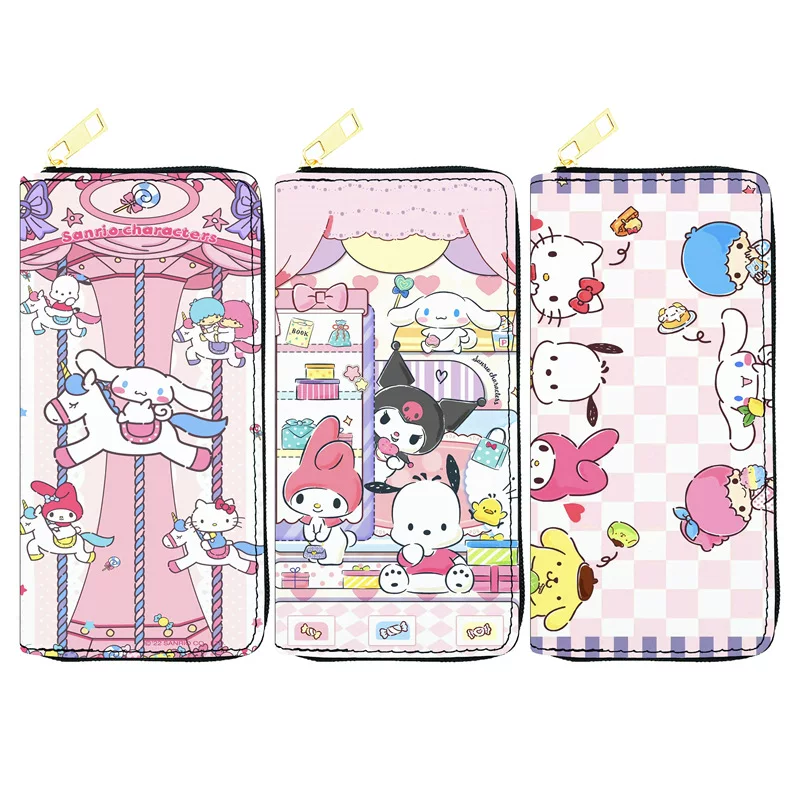 Sanrio, полиуретановый мобильный телефон, кошелёк, сумка через плечо для учеников, (Физические)