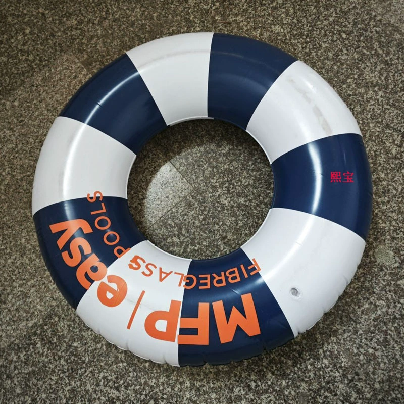 Надувной спасательный круг для взрослых из ПВХ, изготовленный на заказ, утолщенный, с цветной печатью
