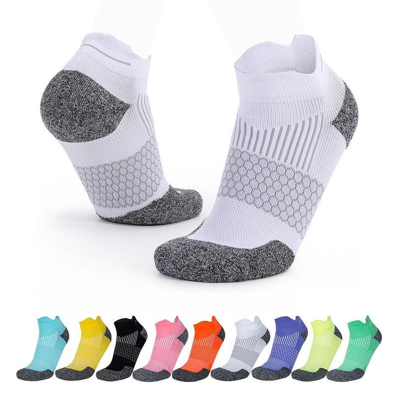High-Quality Performance Cotton Nylon Comfortable Breathable Custom Logo Ankle Compression Sports Cycling Running Socks