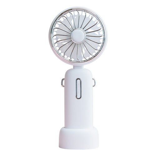 New handheld fan USB desktop mini fan outdoor portable small large capacity rechargeable hanging neck fan