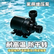 陶瓷无刷直流水泵12v抽水机小型电动抽水增压泵家用