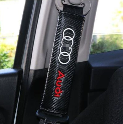 Seat belt shoulder pad: TRD modified carbon fiber shoulder - audi-carbon-fiber-pair-246cm