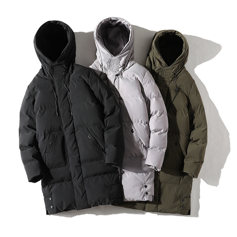Long winter warm down jacket