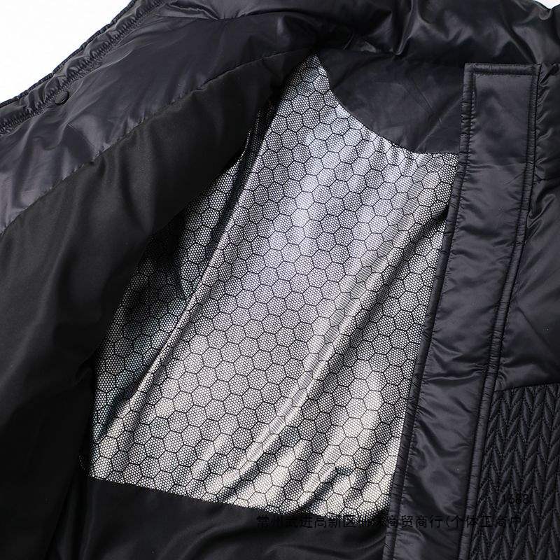 2026 New Men's Down Jacket, Thickened Stand Collar, Warm and Stylish White Duck Down Coat for Young Men
