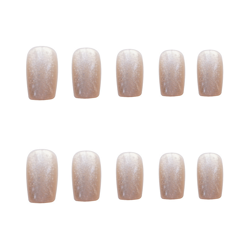 DY-47 spanite m de longitud media pieza de uñas falsas desgaste hecho a mano pegatina de uñas pieza de uñas acabado pegatina de uñas al por mayor