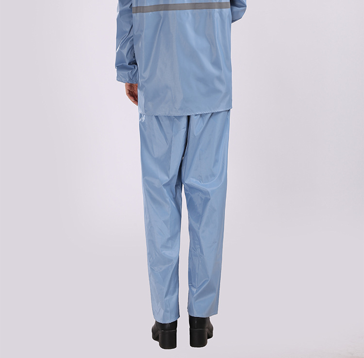 Regenmantel Regenhose Zweiteilig Morandi Farben Vollschutz