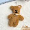 Love necklace teddy bear [Squeaks bead chain]