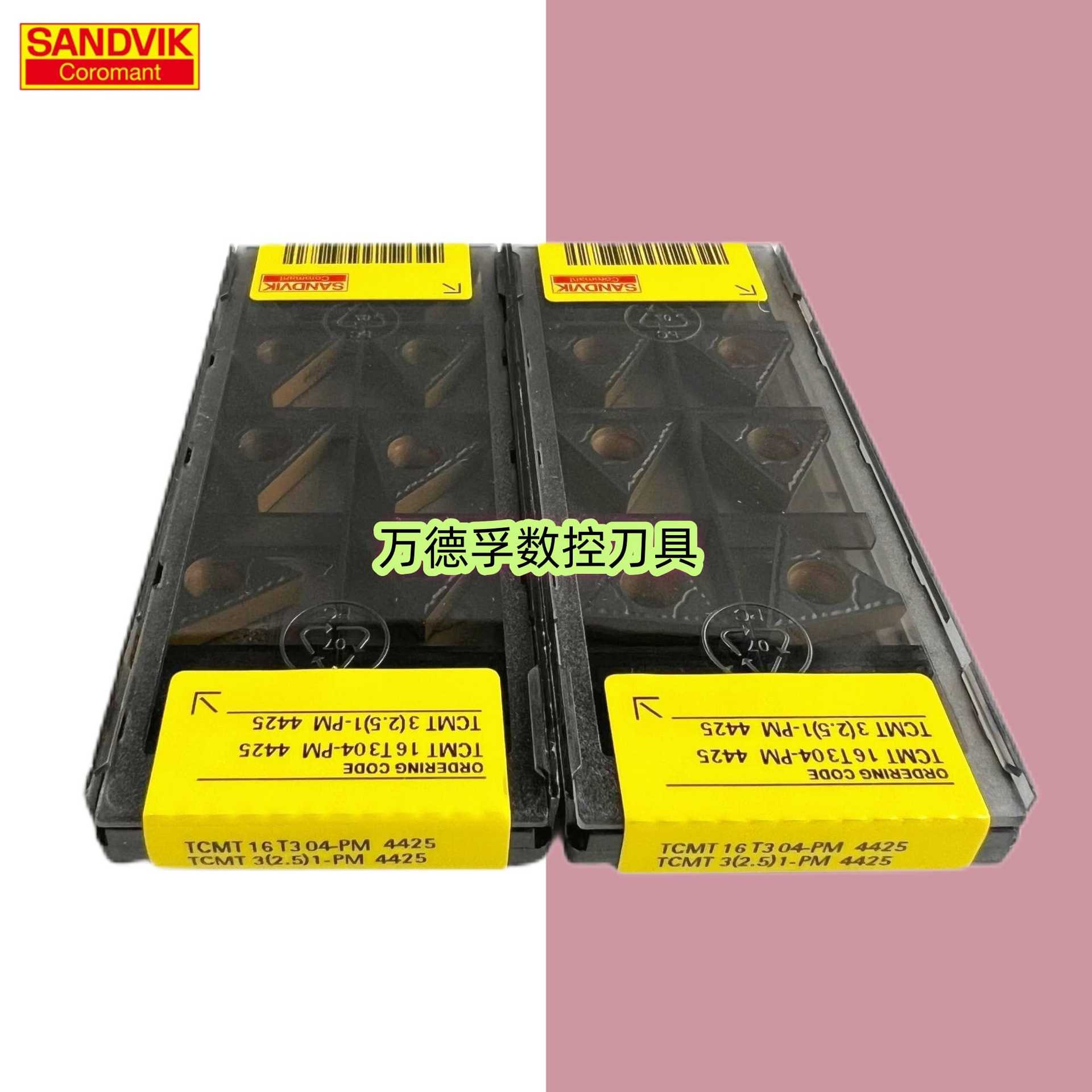 山特维克车削刀片TCMT16T304-PM/F 4415/41/42/4325/数控三角刀具