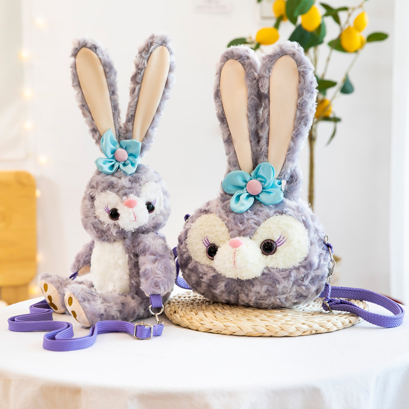 星戴露包包 斜挎包史黛拉兔雪莉玫毛绒Lolita包JK制服包可爱女包|ru