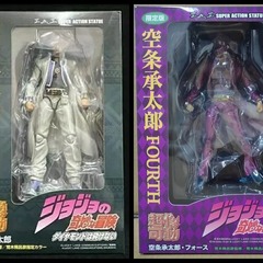 狼族アニメJOJO奇妙な冒険空条承太郎白衣紅衣超像可動箱入りフィギュア