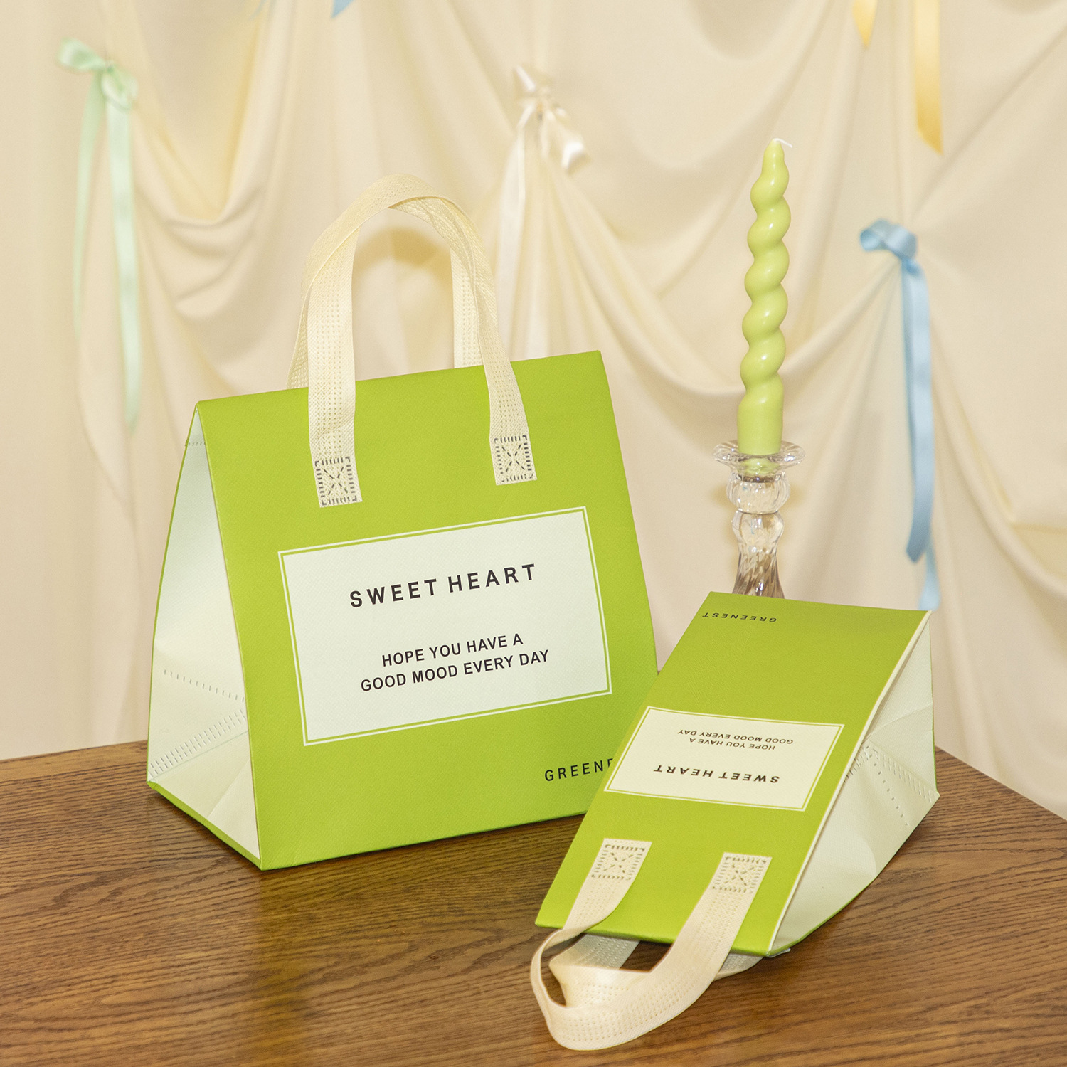 现货无纺布保温袋加厚铝箔烧烤手提袋生鲜蛋糕保温袋大容量覆膜袋