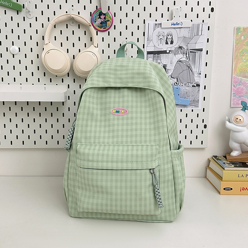 新しい和風イン新鮮で甘くてかわいい中学生と高校生向けのバックパック、カジュアルでシンプルな大容量バックパック|undefined