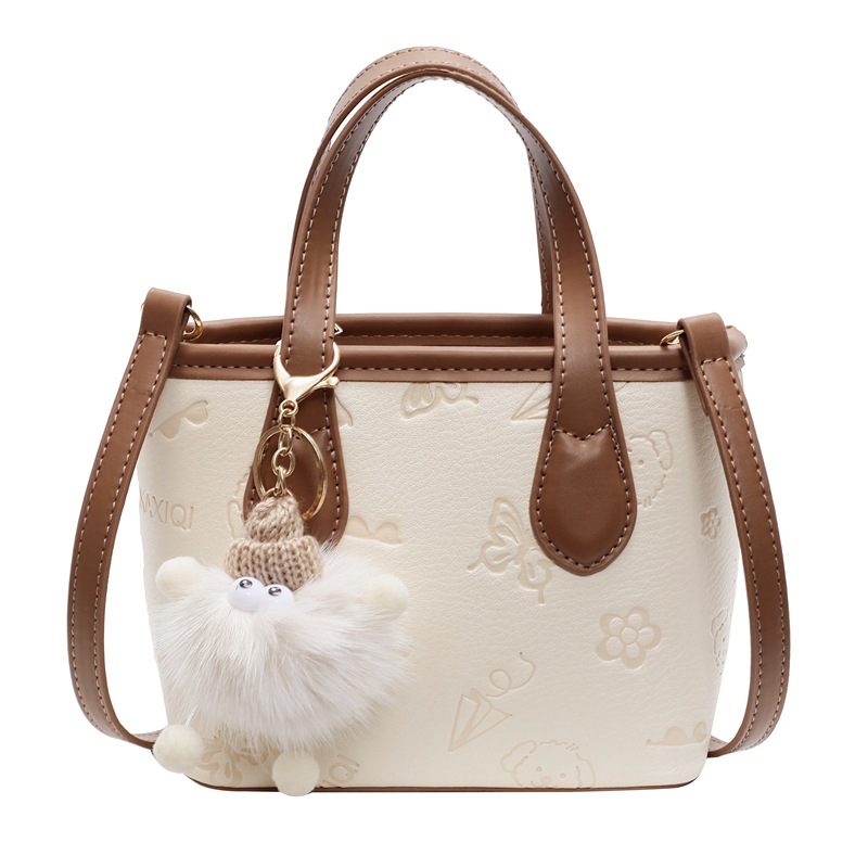 Bolso de mano de tendencia universal para mujeres 2025 nuevo estilo de moda de estilo exterior bolso de hombro casual de alta calidad textura mochila