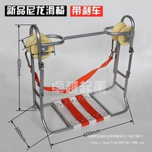 钢绞线滑椅通信滑板车电信施工滑车工地高空滑椅轮光缆挂线车