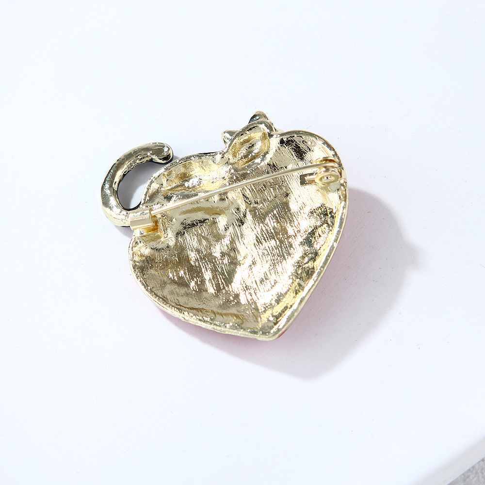 Cartoon Style Pin Animal Alloy Enamel Unisex Brooches display picture 8