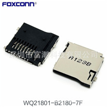 WQ21801-B2180-7F Foxconn/��ʿ�� Micro SD TF���� ����Ƭ�ԏ�ʽ
