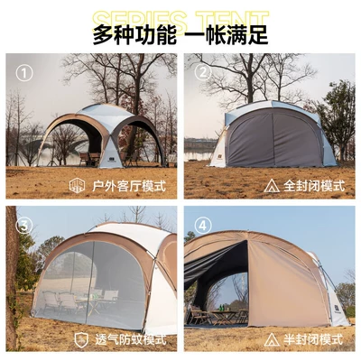Avtomobil yan çətirləri Complete Set Sunshade Shelter