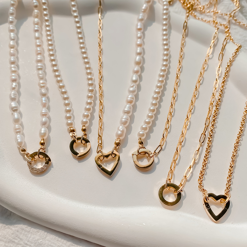 Round, Heart Shape Pattern 1 Piece Stainless Steel DIY Ornament Accessories Pendant Casual Round Heart Shape