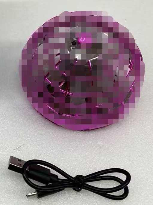 Transfronterizo inteligente inducción giroscópico balón de vuelo mágico balón de suspensión luminoso UFO platillo volador giroscopio de punta de dedo