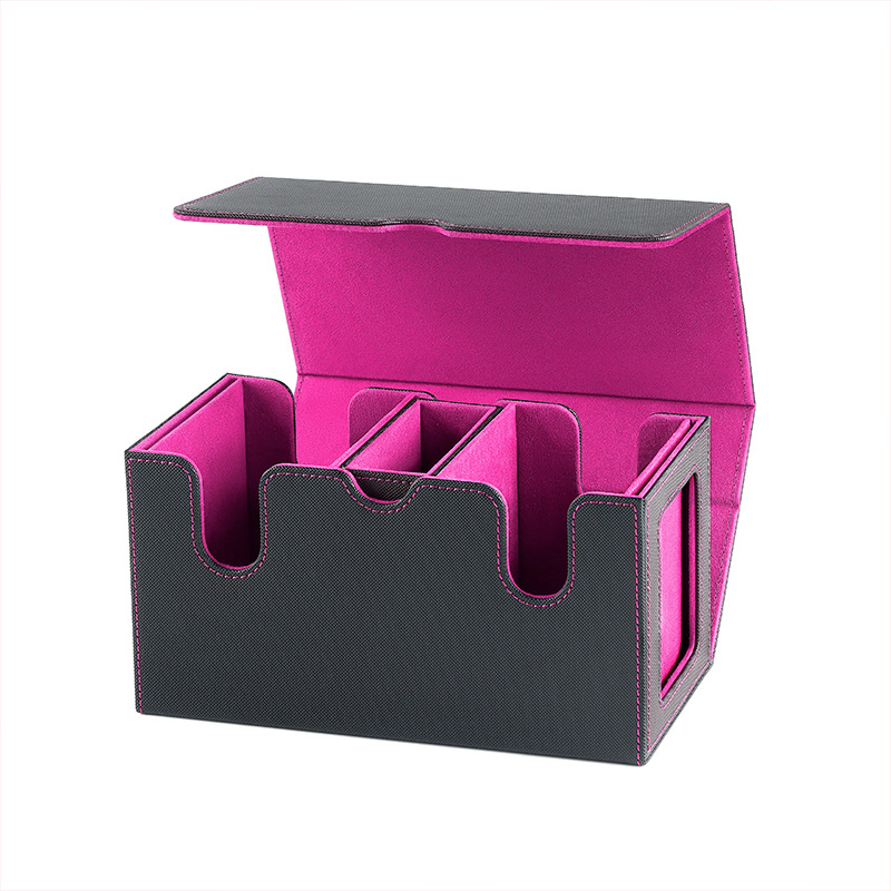 외부는 검정색 + 내부는 보라색