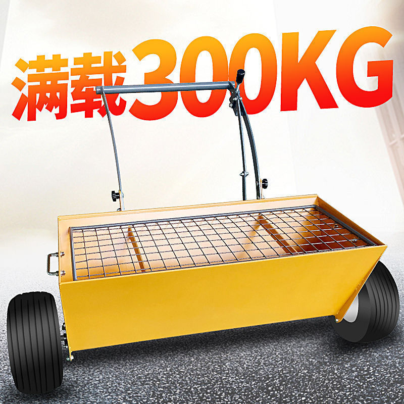 mano de empuje tipo diamante esparcidor de suelo de hormigón